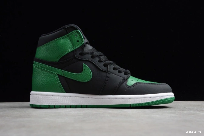 1 Retro  Black Pine High Jordan 555088-030 Green 0816